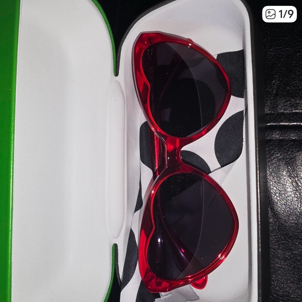 Kate Spade Red Sunglasses